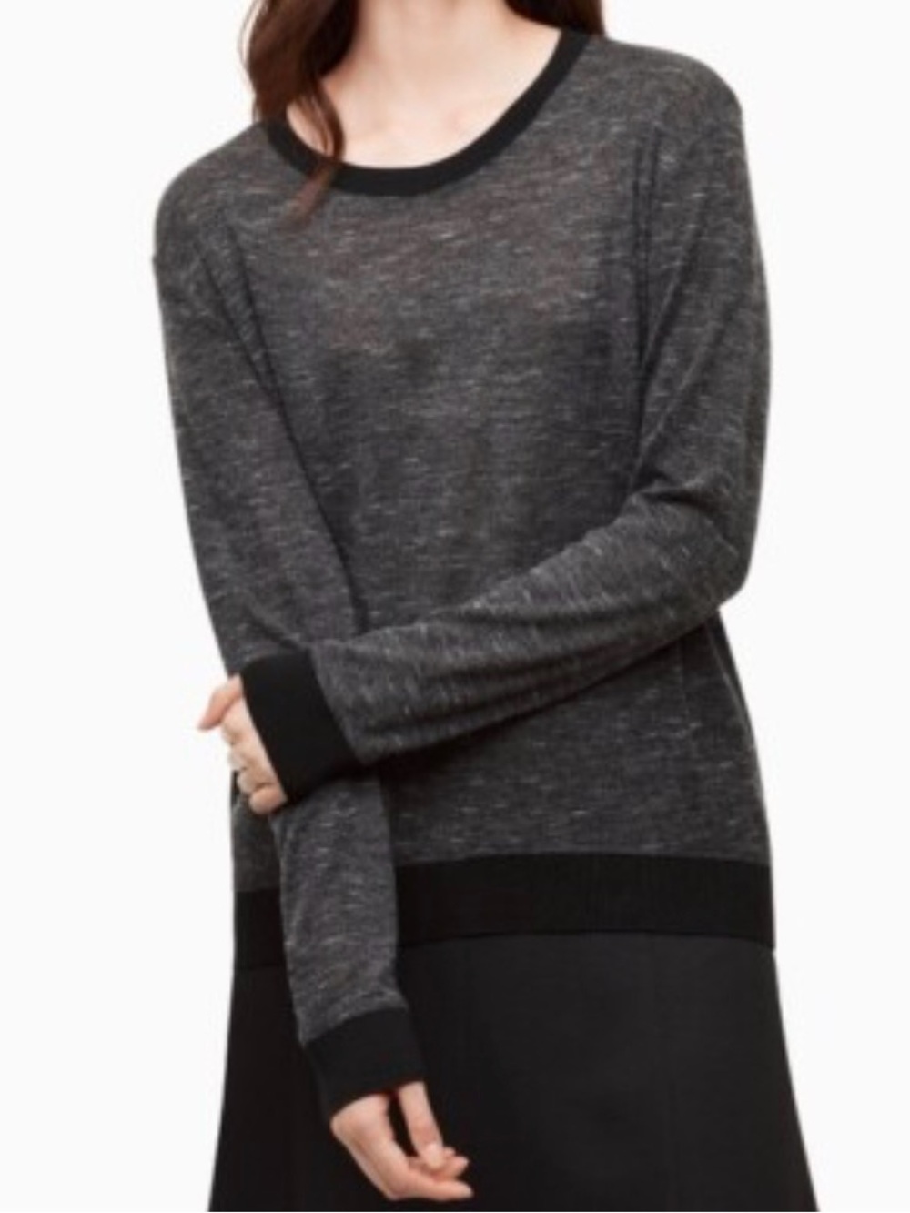 Dark Gray Crewneck Sweater